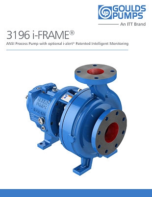 ITT Goulds 3196 i-FRAME Brochure