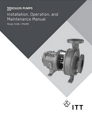ITT Goulds 3196 i-FRAME IOM