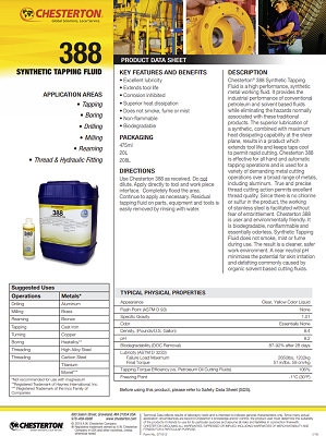 388 Synthetic Tapping Fluid