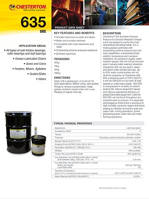 Chesterton 635 SXC Grease