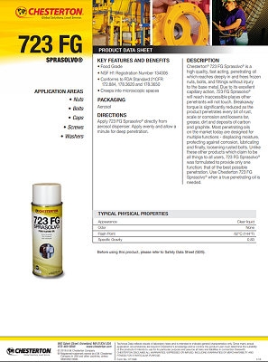 723FG SPRASOLVO (Food Grade)