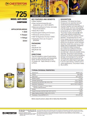 725 Nickel Anti-Seize Compound