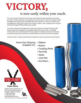 Victory Brochure for Seepex Parts
