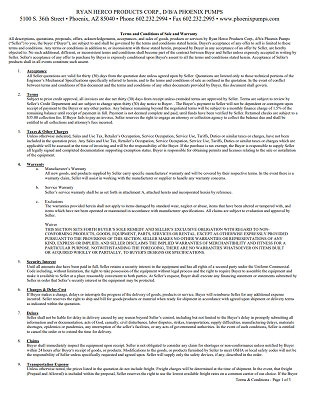 Terms & Conditions