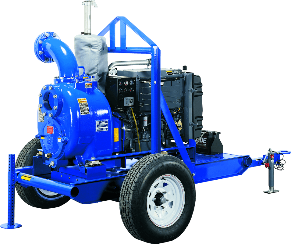 6 inch self priming pump