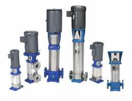 e-SV Vertical Multistage Centrifugal Pumps