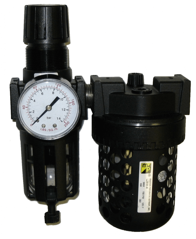 NEW Master Pneumatics Filter L50-2Q 150Psi 125 degree MAX Pneumatic/Hydraulic 