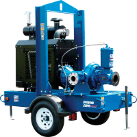 Trailer Mounted Engine Driven Self Priming Pumps